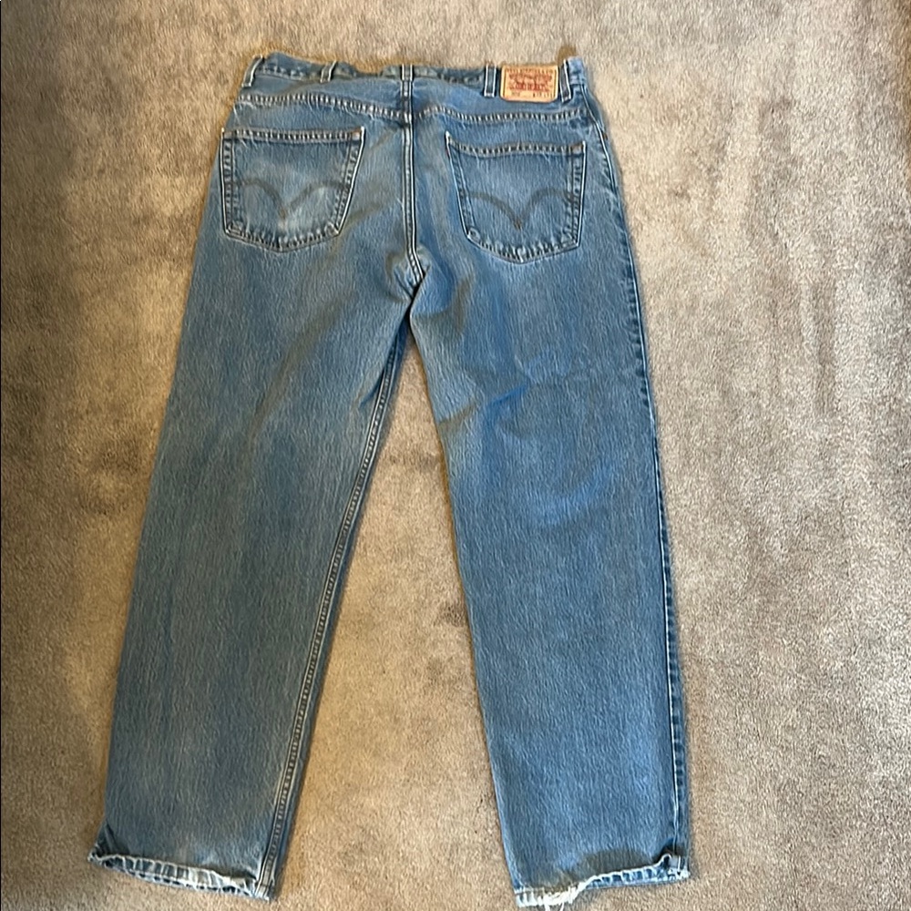 Classic Blue Denim Jeans Levi’s 550 relaxed fit